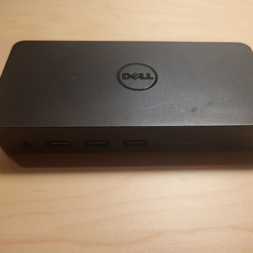 Dell D3100 USB 3.0 Docking Station with power supply and cables
