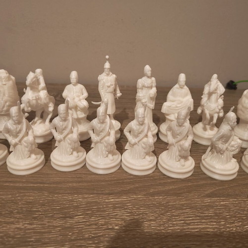 Custom Greek Revolution Chess Set new