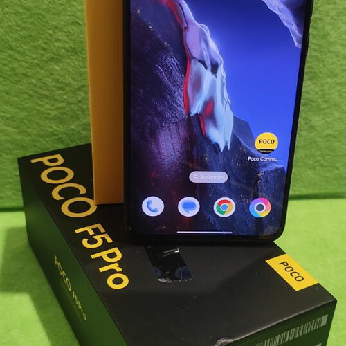 POCO F5 Pro Black 5G smartphone 12GB RAM 512GB storage