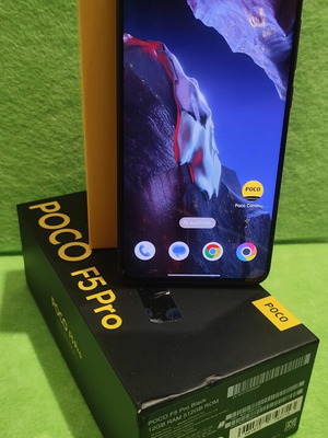 POCO F5 Pro Black 5G smartphone 12GB RAM 512GB storage
