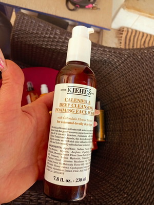 Kiehl's Calendula Deep Cleansing Foaming Face Wash 230 ml new