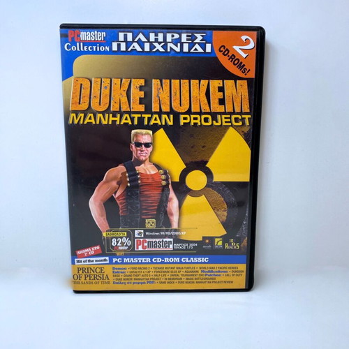 Duke Nukem Manhattan Project PC game used, exclusive edition