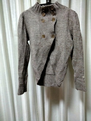 Aniye By women's cardigan used, beige, size XS