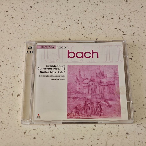 Bach Brandenburg Concertos 1-6 2CD classical