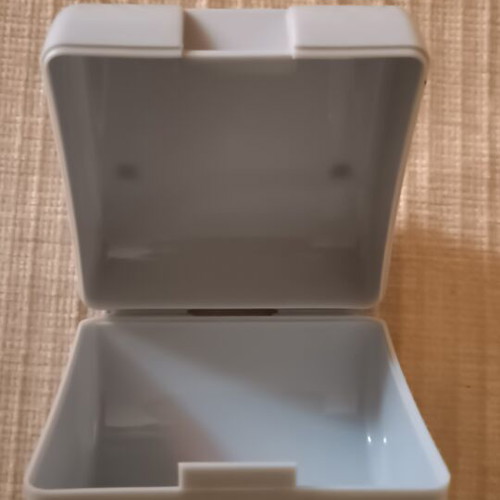 Plastic Case for Wrist Blood Pressure Monitor New, Light Gray
