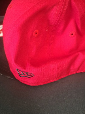 New Era Snapback Hat red like new