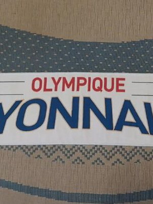 Olympique Lyonnais scarf like new, authentic