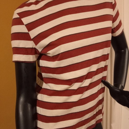 Zara striped T-shirt size S 100% cotton new, thin