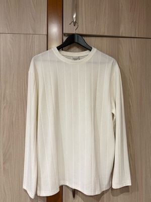 White men's long-sleeved Kipchak shirt size M like new