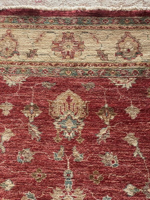 Handmade Zigler rug new 2.27x1.67