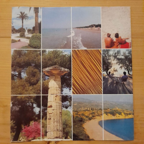 Patra Western Peloponnese map used