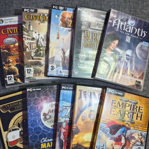 Bundle of 10 Retro PC Strategy Games