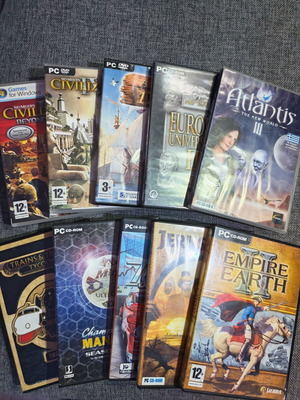 Bundle of 10 Retro PC Strategy Games