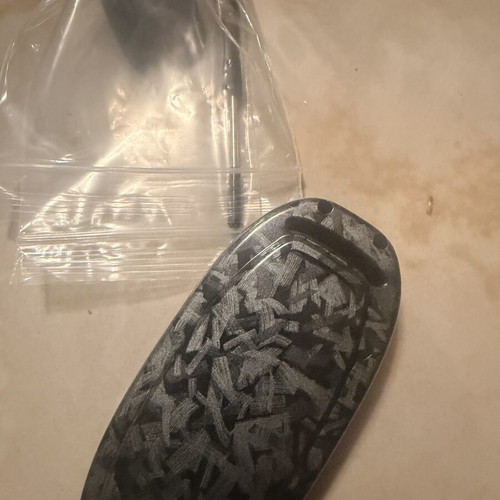 Audi key case new carbon fiber with screwdriver