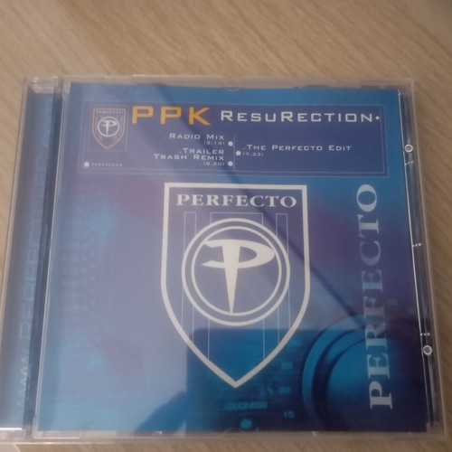 PPK Resurrection CD single like new, electronic