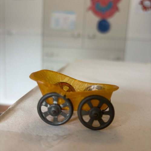 Vintage decorative miniature pram like new