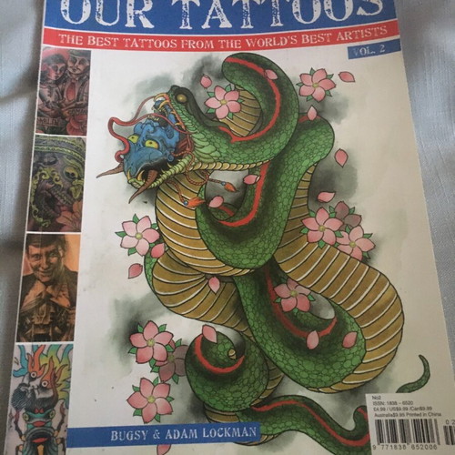 Our Tattoos Vol2 magazine like new