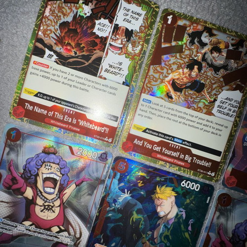 One Piece 8x AA Cards ST30 Alternate Arts New