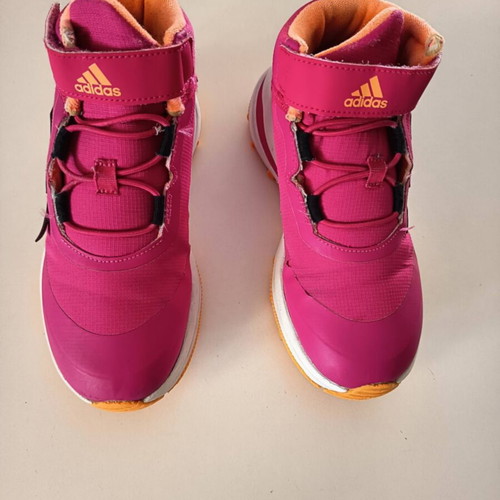 Adidas FortaRun Atr El K kids' shoes size 33 used, pink and orange