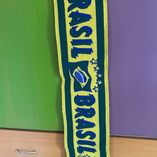 Brazil National Team Scarf like new, vintage