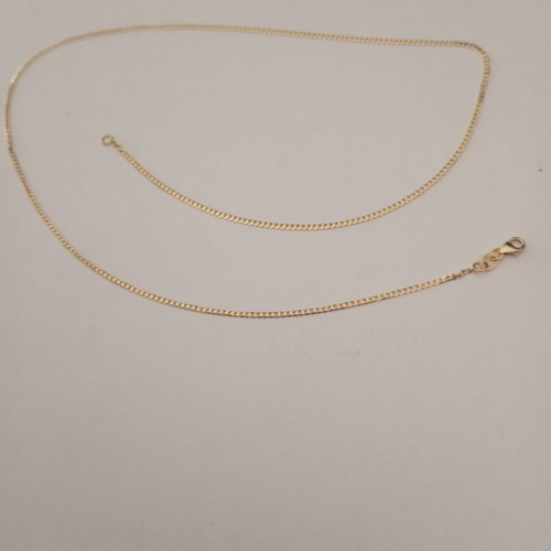 Gold K14 (585) chain necklace, 50 cm, 2.2 g