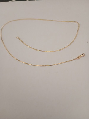 Gold K14 (585) chain necklace, 50 cm, 2.2 g