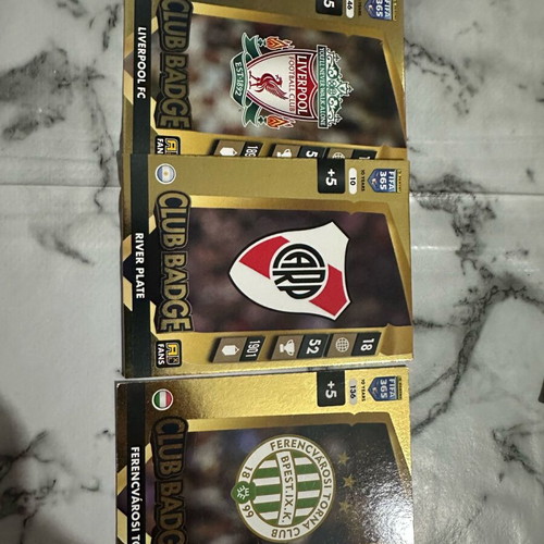 Club badge new (Liverpool, River Plate, Ferencvárosi TC)