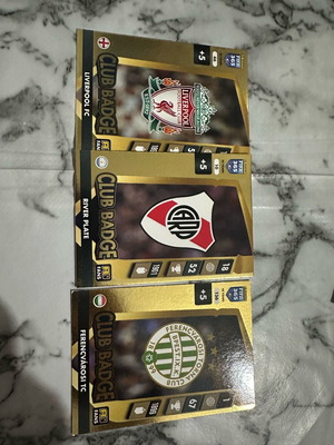Club badge καινούργιο (Liverpool, River Plate, Ferencvárosi TC)