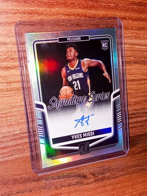 Yves Missi RC autograph silver foil σαν καινούργιο
