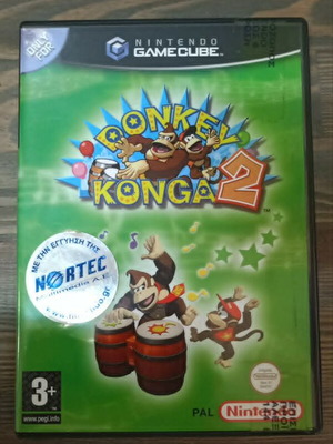Donkey Konga 2 Nintendo GameCube simulation game new