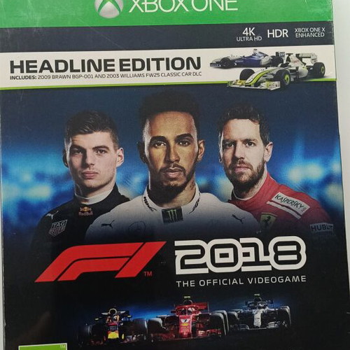 F1 2018 Headline Edition Xbox One Series game new, sealed