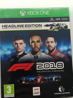 F1 2018 Headline Edition Xbox One Series game new, sealed