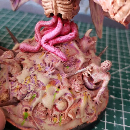 Custom demon miniature for Dungeon and Dragons like new