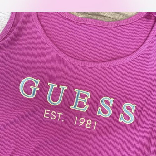 Guess pink tank top, size S