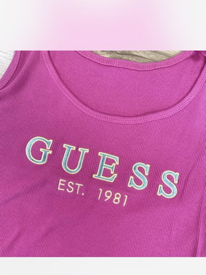 Guess pink tank top, size S