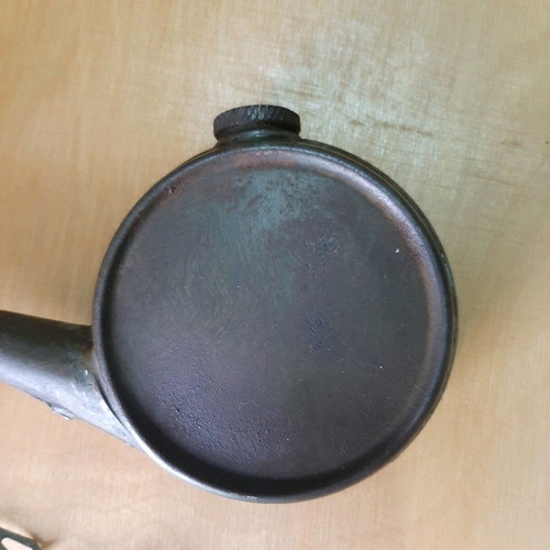 German World War II oil can used, collectible