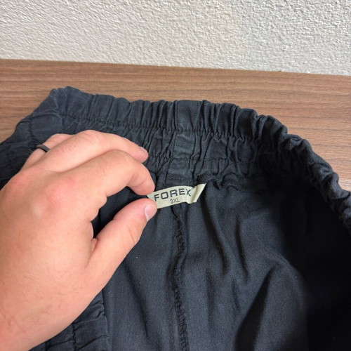 Forex men's pants black 3XL like new
