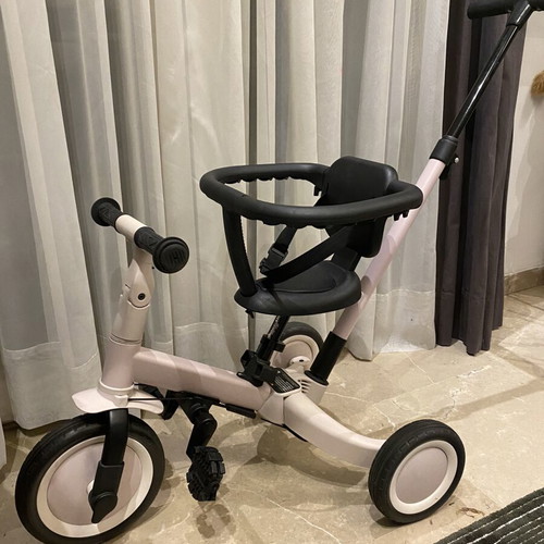 TOPMARK tricycle balance bike with parent handle