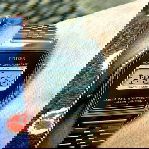 Citizen Digital Vintage 1980 Καινούργιο ρολόι για συλλέκτη
