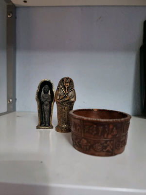 Ancient Egyptian decorations like new