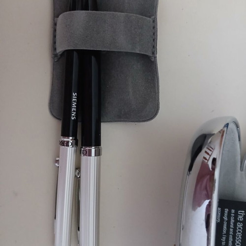 Cerruti pen and pencil case new