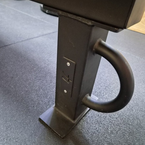 Strength Shop gym bench used, sturdy flat design