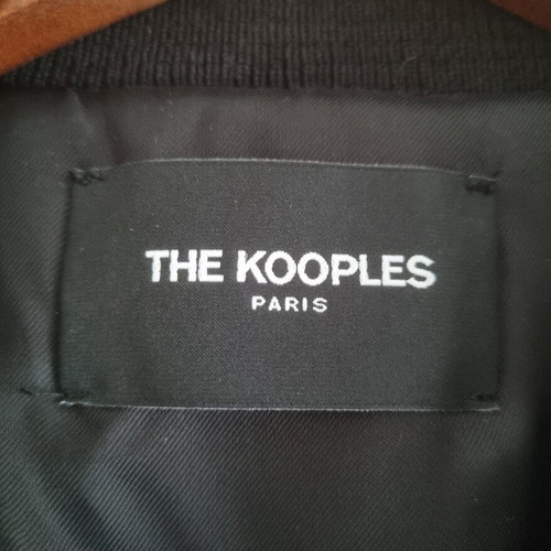 The Kooples navy satin bomber jacket brand new, size M