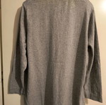 Ulla Popken dress used 5% cashmere 95% cotton gray