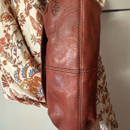 Replay vintage leather shoulder bag like new, brown