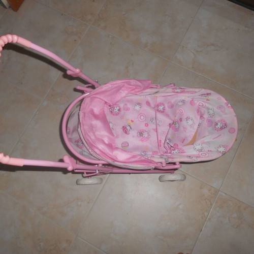 Doll stroller used, dimensions 70x55x27 cm