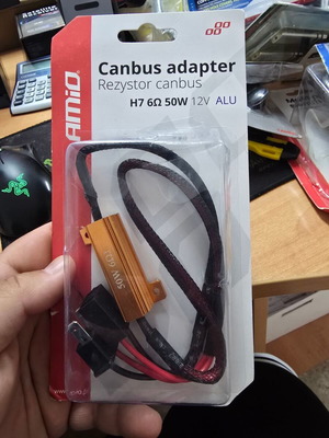 Amio Resistance for LED H7 Lamps 12V 50W 6Ω Canceller New