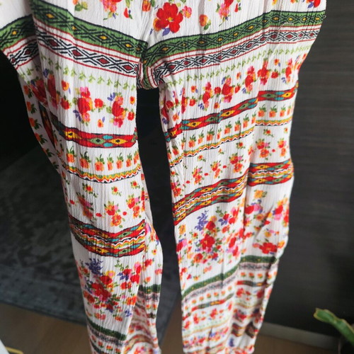 Zara summer pants used, multicolor, 9-10 years