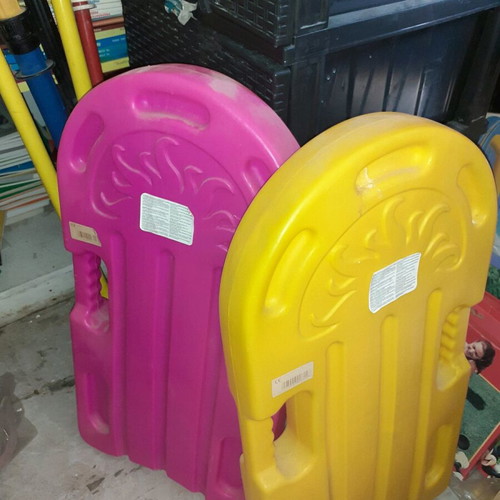Swimming boards new, pack of 2, plastic