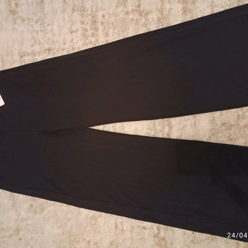 Black Bershka palazzo pants new, size S